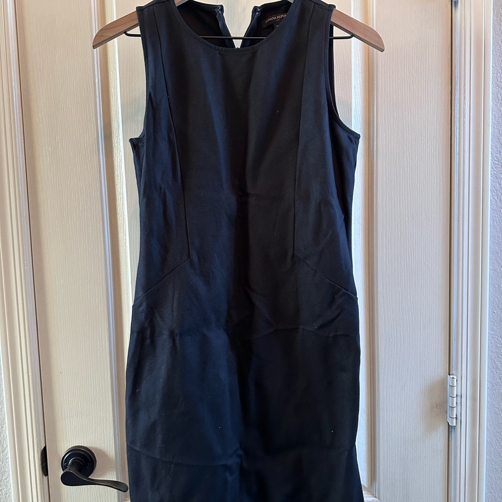 Banana Republic Elegant Black Mini Dress